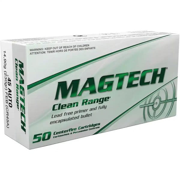 Magtech 45 Auto FEB Vollmantel 230 Gr CR45A Clean Range