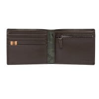 Beretta Bifold Zipped Coin Classic Geldbeutel Braun Detail 1