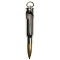 MFH Anh&auml;nger-Patrone Mosin mit Flaschen&ouml;ffner silber