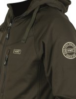 Hart KRÖNTEN Powershell Jacke Dunkeloliv Detail 1