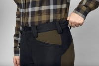 H&auml;rkila Scandinavian Hose Damen Willow green/Deep well purple Detail 1