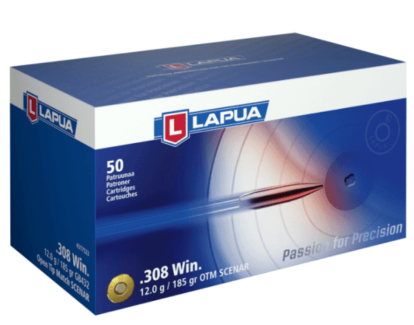 Lapua .308 Win. Scenar 185 gr. -50St. Ansicht Lapua .308 Win. Scenar 185 gr. -50St. Ansicht