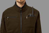 H&auml;rkila Kamko Fleecejacke - Limited Edition braun Funkger&auml;tetasche 