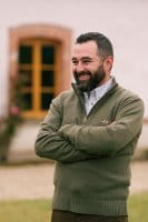 Blaser Woll HZ Sweater Herren Dunkeloliv Imagebild 1