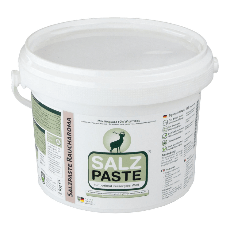 Eurohunt Salzpaste 2 kg Eimer Raucharoma