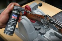 LIQUI MOLY GUNTEC Waffenpflegespray Anwendung