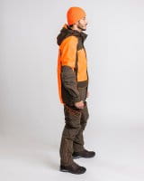 Pinewood Thorn Resistant Jacke Mossgreen/Orange Detail 2