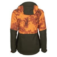 Pinewood Furudal Tracking Camou Jacke Damen Strata Blaze/Moosgreen R&uuml;ckseite