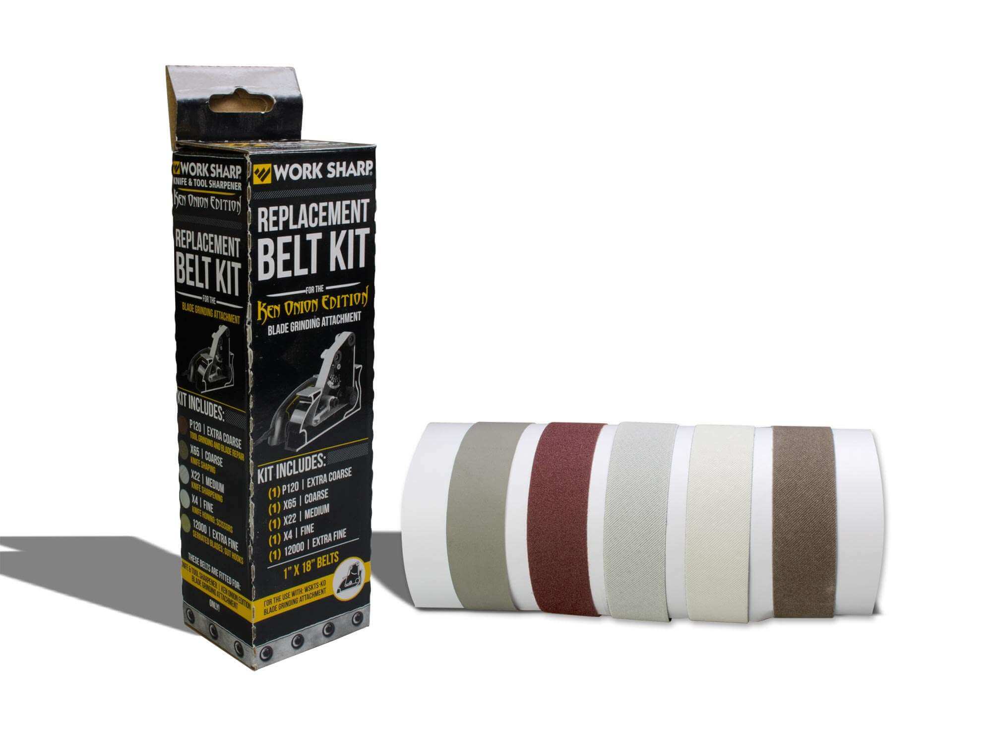 Work Sharp Blade Grinding Attachment Belt Kit Schärfband-Sortiment ...