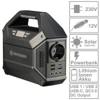 Bresser Mobile Power Station Stromspeicher 100Watt Info