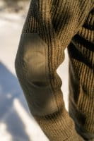 Pinewood Lappland Rough Sweater Mossgreen Melange Anwendung 2