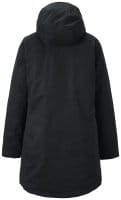Pinewood Padded Winter Parka Damen Black R&uuml;ckseite