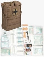 MIL-TEC Leina pro.43-tlg.First Aid Set Dark Coyote