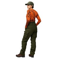 Fj&auml;llr&auml;ven Brenner Pro Winter Hose Damen Dark Olive Detail 1