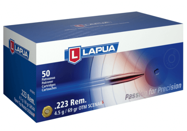 Lapua .223 Rem Scenar-L 59 gr. -50St. Ansicht Lapua .223 Rem Scenar-L 59 gr. -50St. Ansicht