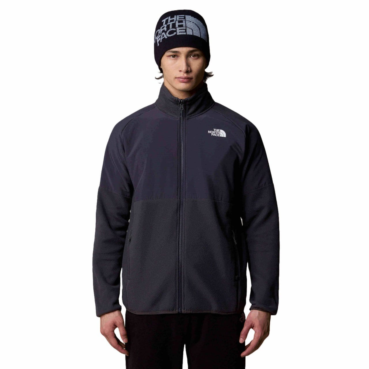 The North Face Glacier Heavyweight Full Zip Fleecejacke Asphalt Grey Bild 4