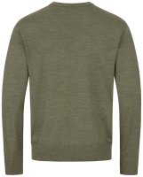 Blaser Merino V-Neck Sweater Herren Dunkeloliv R&uuml;ckseite