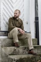 Blaser Patrice Canvas Hose Herren outfit sitzend