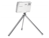 Minox Taschenstativ mit Lederh&uuml;lle (ausgeklappt)