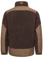 Blaser Sherpa Fleecejacke Herren dunkelbraun R&uuml;ckseite