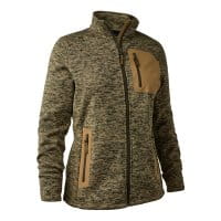 Deerhunter Lady Sarek Strickjacke Damen butternut melange Vorderseite