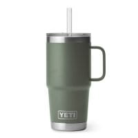 YETI Rambler 739 ml Stohhalmbecher Camp Green Vorderseite