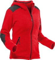 Pfanner Wooltec Kapuzenjanker Damen Rot
