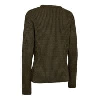 Deerhunter Lady Harrington Zopfmuster Strickpullover Forest Ember Melange