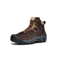 KEEN Pyrenees Waterproof Wanderstiefel Mountain research brown seitlich 2