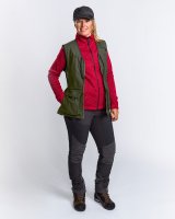 Pinewood Dog Sports 2.0 Weste Damen Mossgreen Detail 2