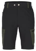 Pinewood Finnveden Trail Hybrid Shorts Black/Mossgreen Vorderseite