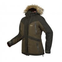 Hart Altai-J2D Jacke Damen braun seitlich