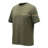 Beretta Lines T-Shirt Herren Green Stone Vorderseite 