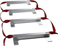 Rettungsleiter 4 m mit Aluminium Trittstufen Details