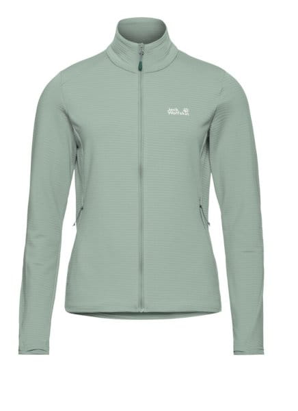 Jack Wolfskin LITESTRIDE FZ W Fleecejacke Damen green zinnia