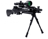 UTG Shooter's SWAT Zweibein - montiert