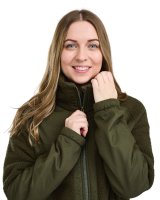 Pinewood Pile Fleece Jacke Damen Mossgreen