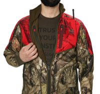 H&auml;rkila Kamko Camo Reversible WSP Jacke Hunting green/MossyOak Detail 1