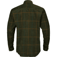 H&auml;rkila Kaldfjord Hemd Willow Green check R&uuml;ckseite