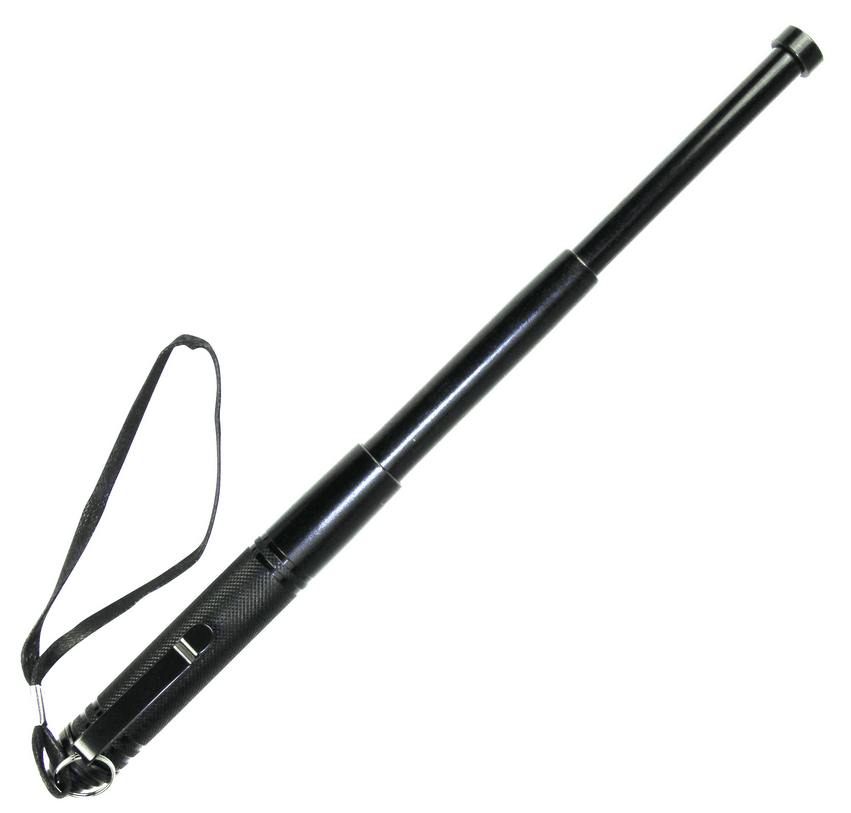 Mini Teleskopschlagstock 13" mit Clip und Handschlaufe