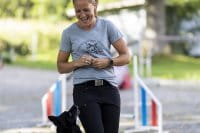 Pinewood Canvas Gürtel Schwarz/Schwarz Anwendung