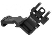 UTG ACCU-SYNC 45&deg; Flip Up Rear Sight Lochkimme