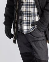 Pinewood Wool Knitted Handschuh D.Anthrazit Melange Details