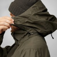 Fj&auml;llr&auml;ven Drev Hybrid Jacke Dark Olive Detail 1