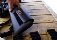 Bearproof Precision Schafterhöhung mit Patronenhalter im Einsatz