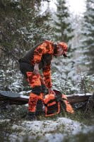 Pinewood Furudal Hunters Camou Fleece Jacke Strata Blaze/H.Green Imagebild 2