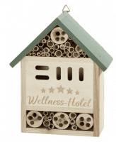 Gilde Holz Insektenhotel Gr&uuml;n