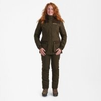 Deerhunter Lady Eagle Winterjacke Tarmac green Detail 2