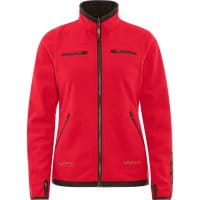 H&auml;rkila Kamko Wende-Fleecejacke Damen rot Vorderseite