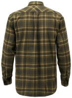 Pinewood Abisko Hiking Flannel Hemd Mossgreen R&uuml;ckseite
